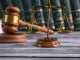 Symbol of law and justice court